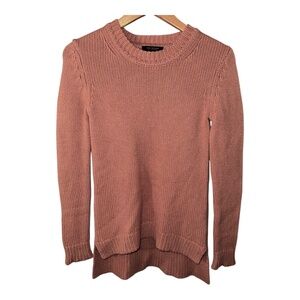 Ann Taylor Dusty Pale Pink 100% Cashmere Sweater XS